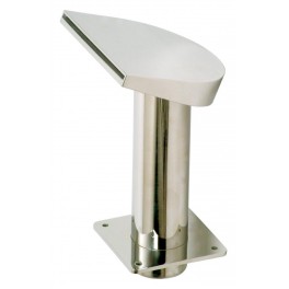Chrlič - Půlměsíc nízký,Š200 mm,připojení 75 mm,AISI 316,proud nahoru