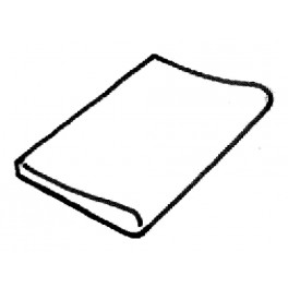 Dlažba Louisiane – rovný díl 600 x 250 x 35 mm, přírodní dřevo