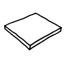 Dlažba Louisiane – dlažba 500 x 500 x 35 mm, přírodní dřevo