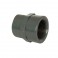 PVC tvarovka - Mufna přechod. red. 75--63 x 1 1/2“ int.