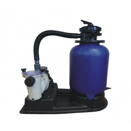 Filtrační jednotka KIT 320, 4m3/h, modrá, 6-ti cest.ventil