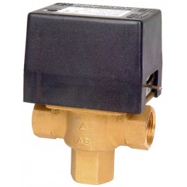 Elektrický trojcestný ventil. Připojení 3/4“ in 230 V