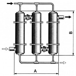 Tepelný výměník Maxi-Flo 195 kW Tepelný výměník Maxi-Flo 195 kW