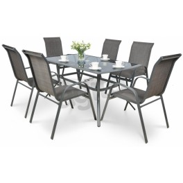Zahradní set Milano mixed grey 150/6