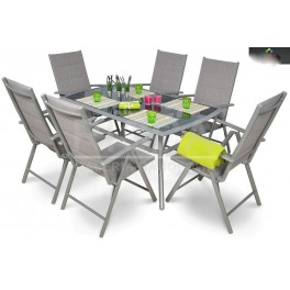 Zahradní set Duotex ALU 150/010  Silvergrey