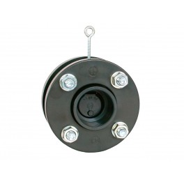 Zpětná klapka s přírubami a s manžetami 110 mm
