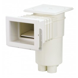 Skimmer VA, sání 215 mm x 160 mm, pro fólie, s mosaznými zástřiky Skimmer VA, sání 215 mm x 160 mm, pro fólie, s mosaznými zástřiky