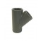 PVC tvarovka - T-kus 45° 50 mm